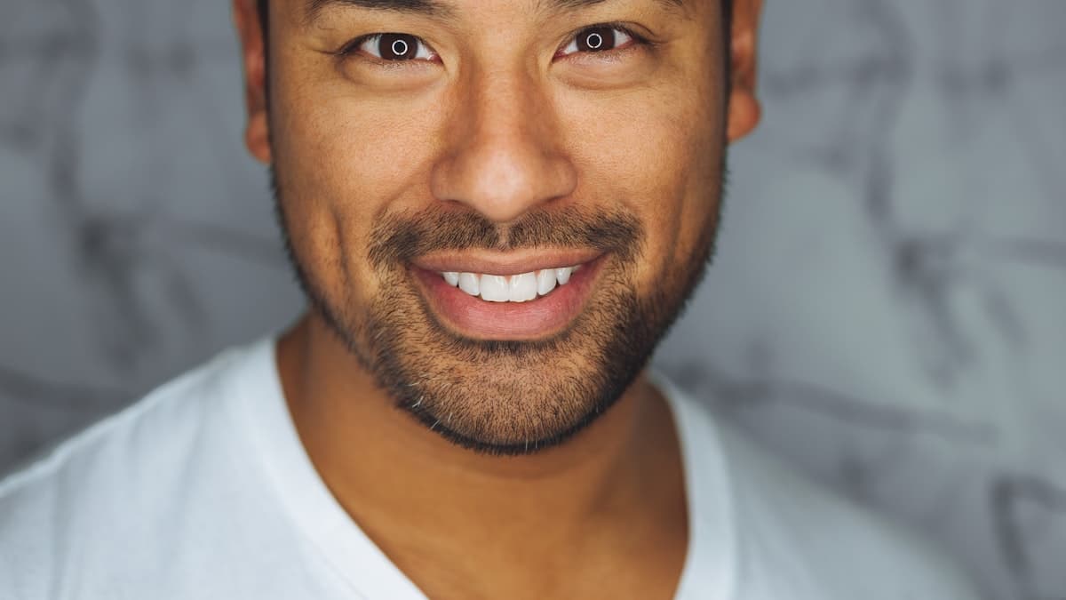 Person focused at a desk